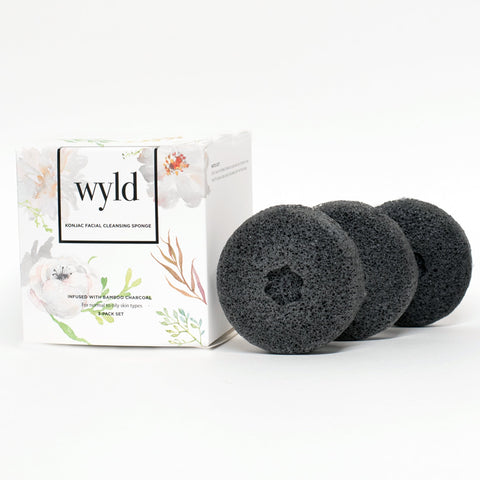 CHARCOAL KONJAC SPONGE - PACK OF 3 10.00% Off Auto renew
